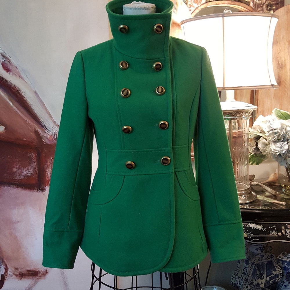 Kenneth Cole Wool Blend Pea Coat